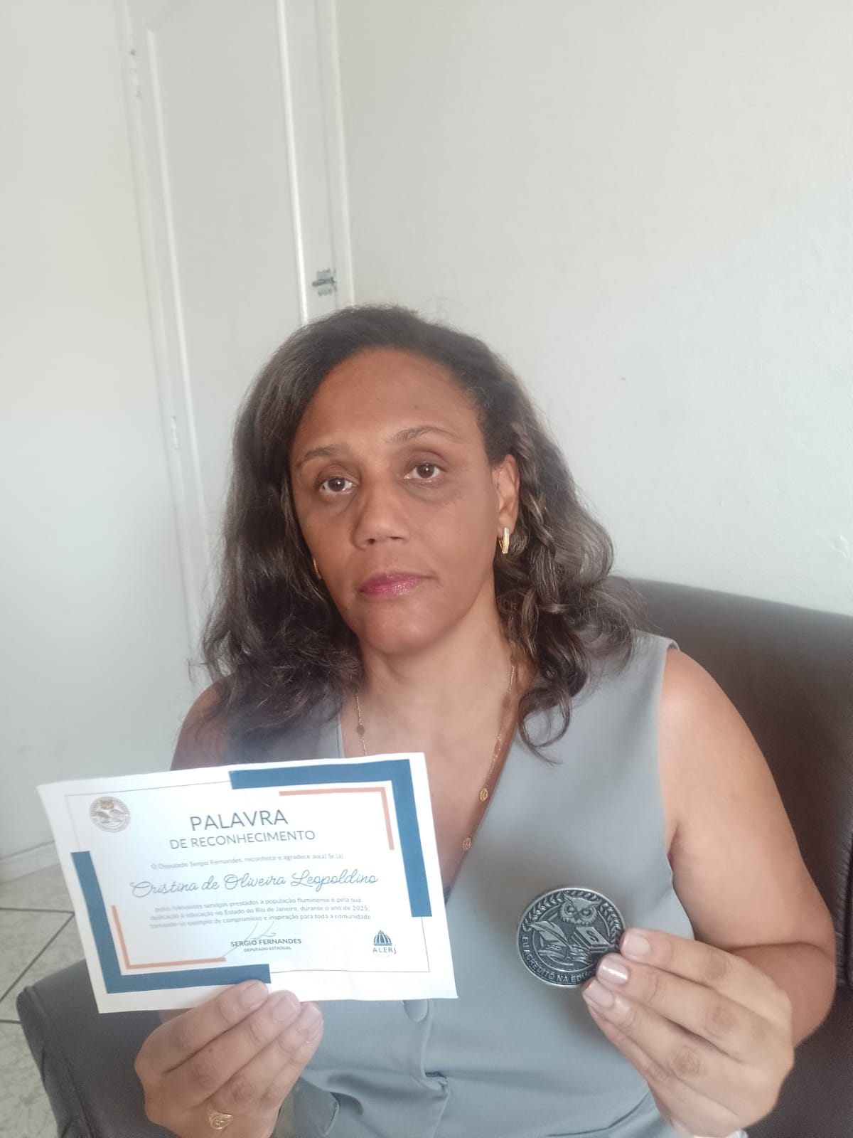 Por sua trajetória de dedicação e superação, Executiva Pública é reconhecida com honraria estadual